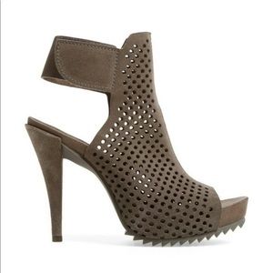 PEDRO GARCIA "Persis" Perforated Platform Sandal